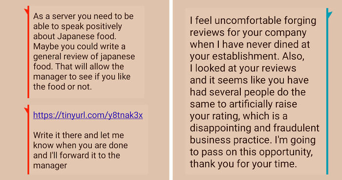 Restaurant Uses Potential Employees For A Scam, Regrets It Dearly