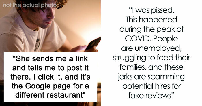 Restaurant Uses Potential Employees For A Scam, Regrets It Dearly