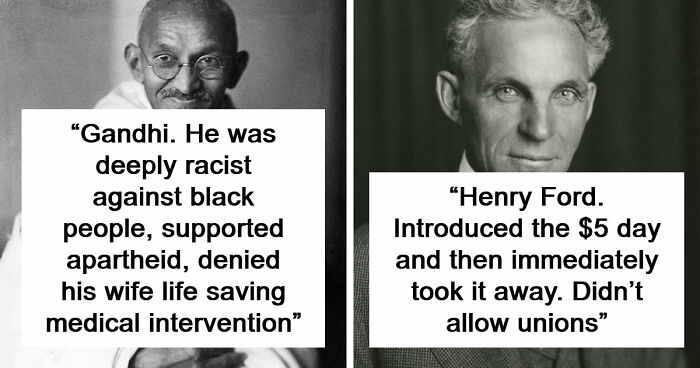 53 Romanticized Historical Figures That Should Be Villainized Instead