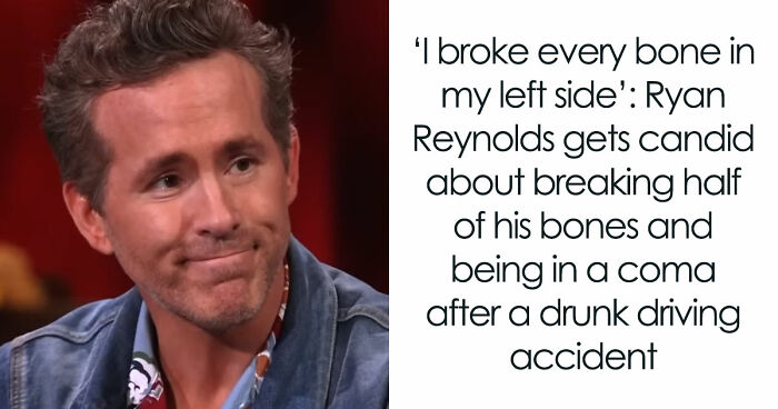 Deadpool Star Ryan Reynolds Almost Didn’t Make It To Our Screens After Being Hit By A Car At 18