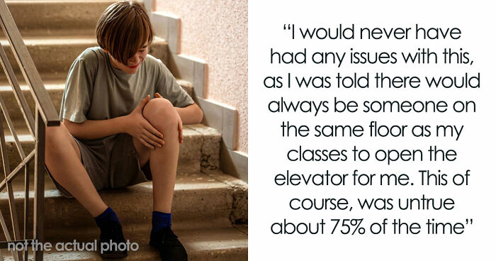 School Won’t Give Elevator Key To Disabled Teen, Mom Rips Into The Staff And Takes Them Down Legally