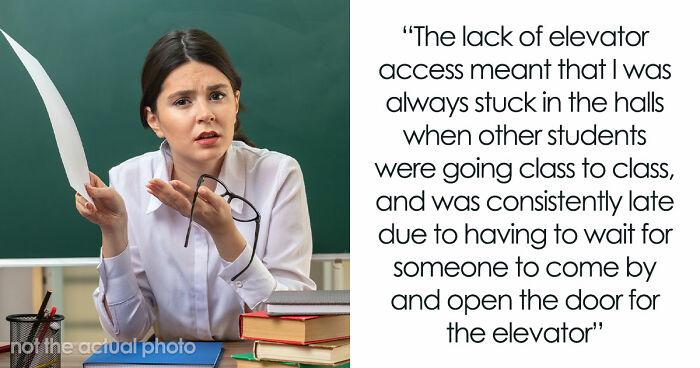 School Won’t Give Elevator Key To Disabled Teen, Mom Rips Into The Staff And Takes Them Down Legally