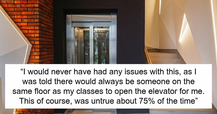 School Won’t Give Elevator Key To Disabled Teen, Mom Rips Into The Staff And Takes Them Down Legally