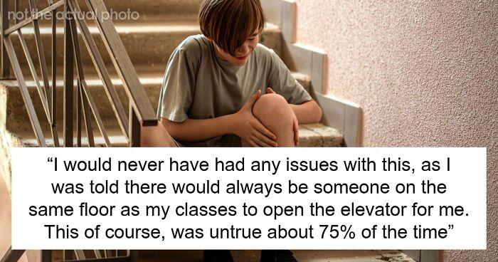 School Won’t Give Elevator Key To Disabled Teen, Mom Rips Into The Staff And Takes Them Down Legally