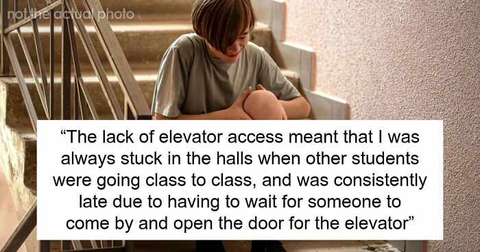 School Won’t Give Elevator Key To Disabled Teen, Mom Rips Into The Staff And Takes Them Down Legally