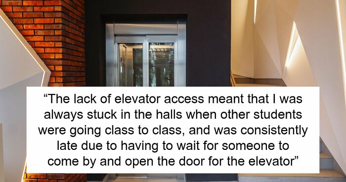 School Won’t Give Elevator Key To Disabled Teen, Mom Rips Into The Staff And Takes Them Down Legally