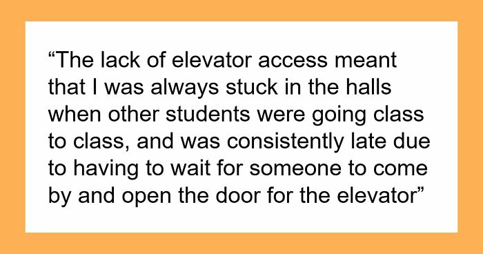 School Won’t Give Elevator Key To Disabled Teen, Mom Rips Into The Staff And Takes Them Down Legally