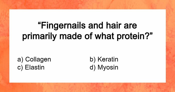 “Do You Actually Know Your Own Body?”: Test Yourself With These 24 Human Biology Questions