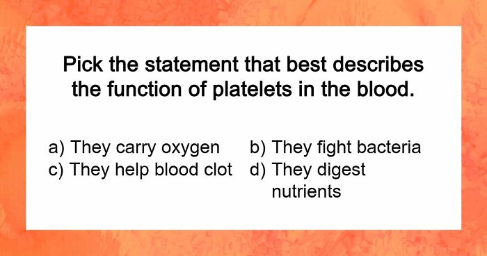 “Do You Actually Know Your Own Body?”: Test Yourself With These 24 Human Biology Questions