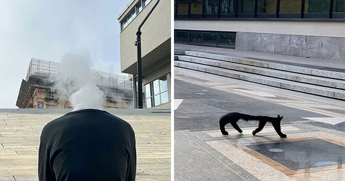 80 Street Photo Sets By Fontanesi That Seamlessly Combine Reality And Unexpected Coincidences