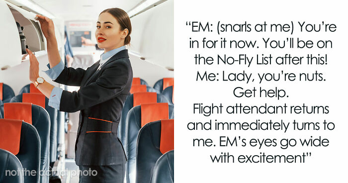 Racist Karen Disrupts Flight As Guy Won’t Turn Off Seat Light, Mad As He Gets A Better Seat Instead
