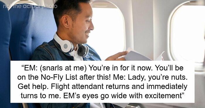 Racist Karen Disrupts Flight As Guy Won’t Turn Off Seat Light, Mad As He Gets A Better Seat Instead