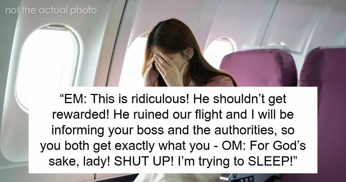 Racist Karen Disrupts Flight As Guy Won’t Turn Off Seat Light, Mad As He Gets A Better Seat Instead