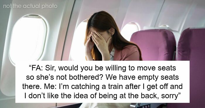 Racist Karen Disrupts Flight As Guy Won’t Turn Off Seat Light, Mad As He Gets A Better Seat Instead