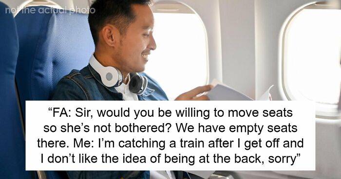 Racist Karen Disrupts Flight As Guy Won’t Turn Off Seat Light, Mad As He Gets A Better Seat Instead