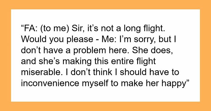 Racist Karen Disrupts Flight As Guy Won’t Turn Off Seat Light, Mad As He Gets A Better Seat Instead