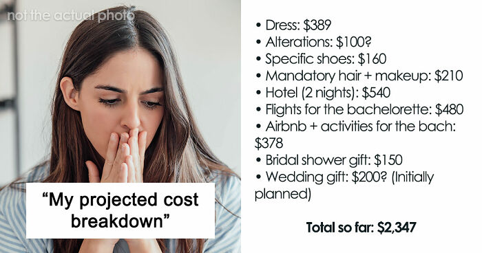 “In This Economy?”: Friend’s Wedding Turns Into A Financial Nightmare For One Bridesmaid