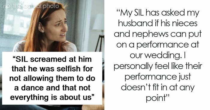SIL Makes A Weird Demand For The Wedding: “Immediately Said No”