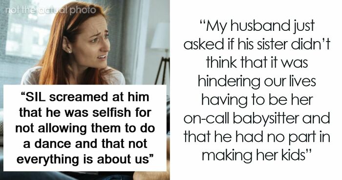 SIL Makes A Weird Demand For The Wedding: “Immediately Said No”