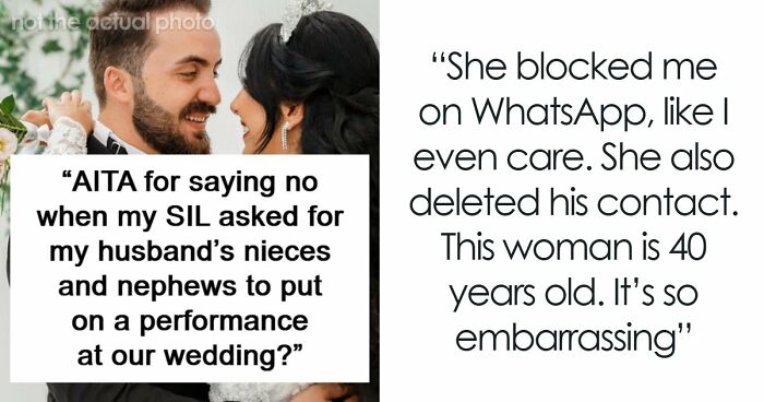 SIL Makes A Weird Demand For The Wedding: “Immediately Said No”