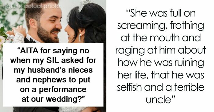 SIL Makes A Weird Demand For The Wedding: “Immediately Said No”