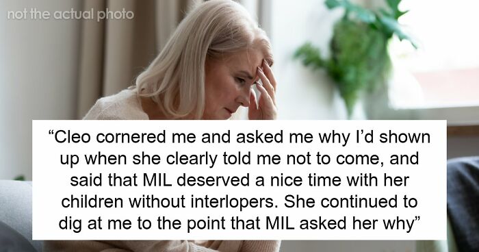 Woman Thinks She Has A Say In Who Shows Up On Mother’s Day, Storms Out When Mom Defends SIL