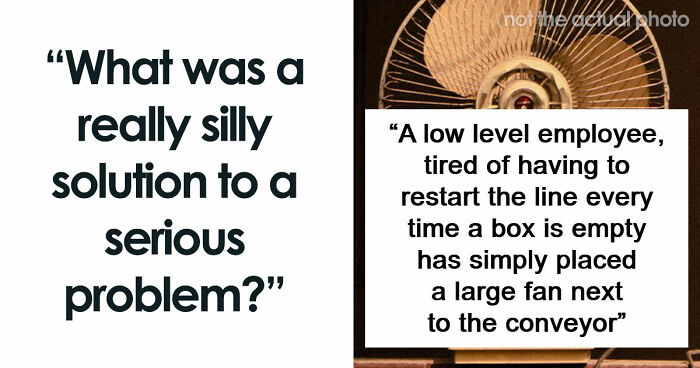 44 Times People Solved Serious Problems With The Most Unserious Solutions