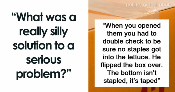 44 Times People Solved Serious Problems With The Most Unserious Solutions