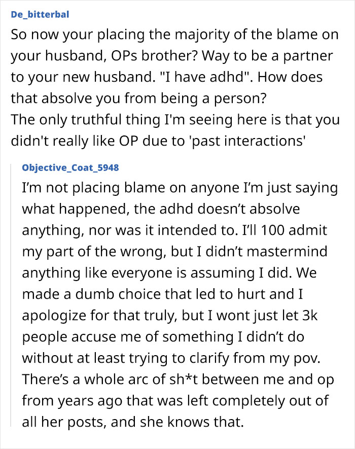 Woman Becomes Estranged From Beloved Brother After Fake Wedding Drama Destroys Trust Woman Becomes Estranged From Beloved Brother After Fake Wedding Drama Destroys Trust
