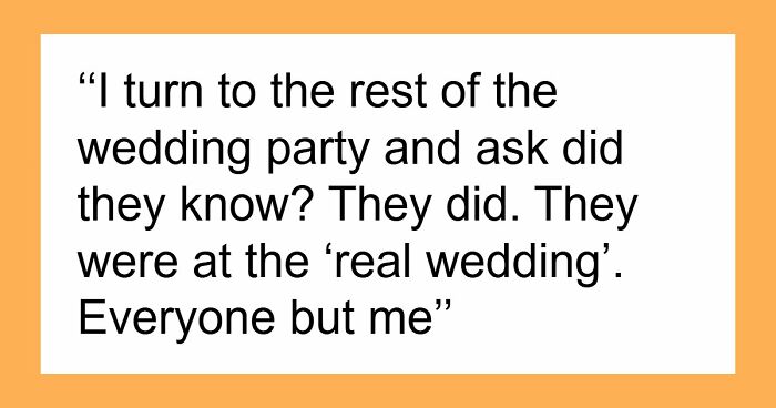 Woman Becomes Estranged From Beloved Brother After Fake Wedding Drama Destroys Trust