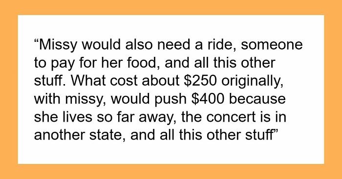 Sis Gives Away Concert Ticket She Didn’t Even Pay For, Acts Shocked When Sister Takes The Gift Back