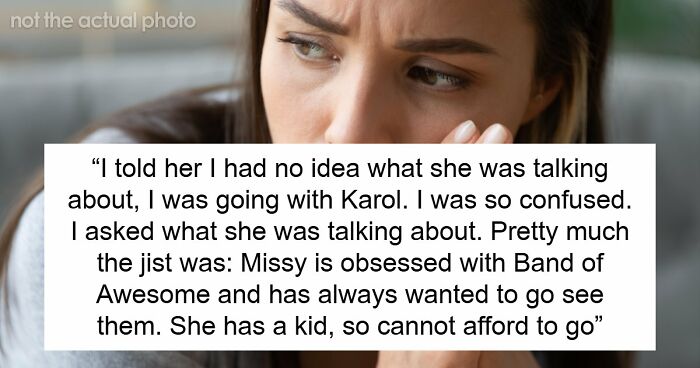 Sis Gives Away Concert Ticket She Didn’t Even Pay For, Acts Shocked When Sister Takes The Gift Back