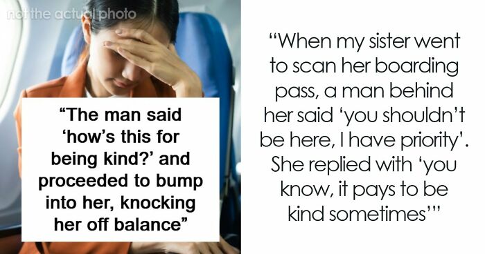 Woman Accidentally Enters A Wrong Line, Leading To A Shocking Physical Altercation At The Airport