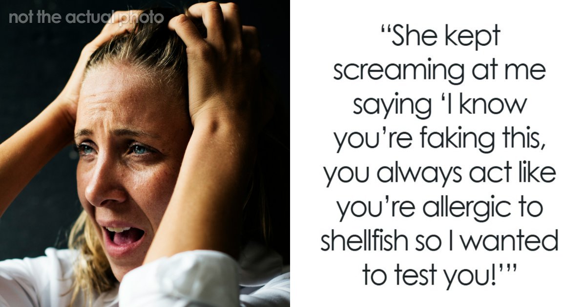 Sister Risks Woman's Life To Prove One Point: "I Know You're Faking This" | Bored Panda