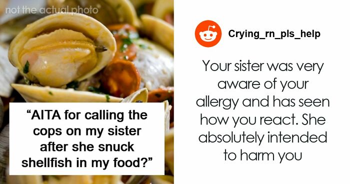Sister Thinks Woman’s Allergy Is A Lie, Her “Test” Gets Her Arrested