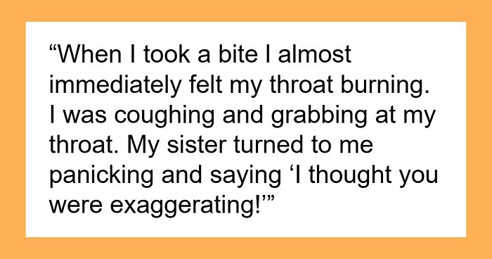 Sister Thinks Woman’s Allergy Is A Lie, Her “Test” Gets Her Arrested