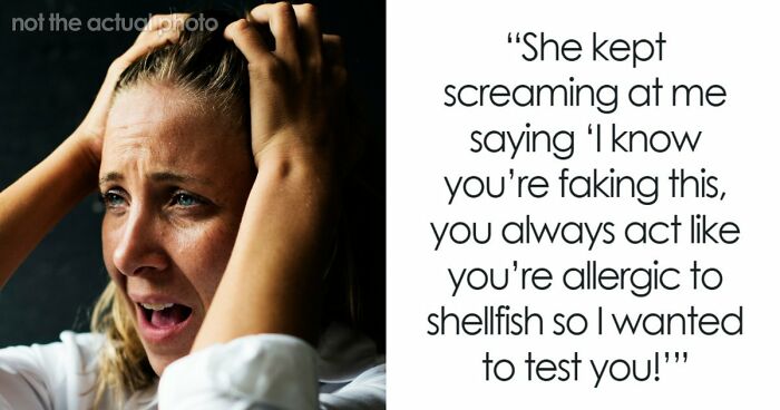 Sister Thinks Woman’s Allergy Is A Lie, Her “Test” Gets Her Arrested