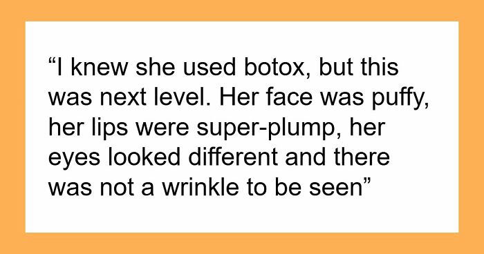 34YO Woman Gets Fillers And Botox, Asks Sis Not To Tell Anyone, She Does It Anyway Out Of Spite