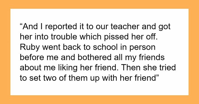17YO Refuses To Live With His Future Stepsister After Years Of Her Annoying Behavior