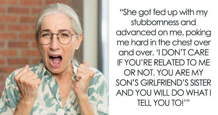 Narcissistic MIL Decides DIL’s Sis Should Abide By Her Rules, Loses It After Always Being Challenged