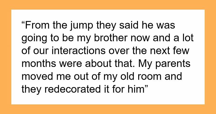 “Enjoy Your Peace”: Guy Refuses To Build Bridges With Parents Who Put Adopted Kid Before Him
