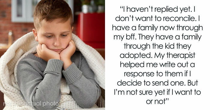 “Enjoy Your Peace”: Guy Refuses To Build Bridges With Parents Who Put Adopted Kid Before Him