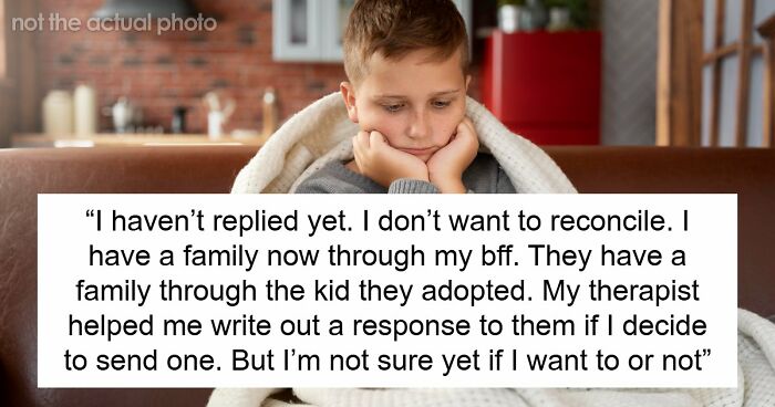 “Enjoy Your Peace”: Guy Refuses To Build Bridges With Parents Who Put Adopted Kid Before Him