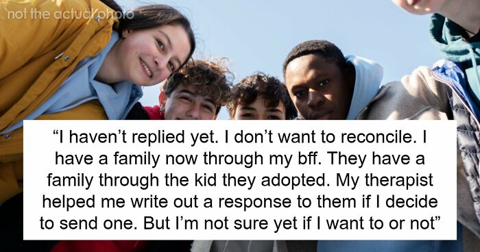 “Enjoy Your Peace”: Guy Refuses To Build Bridges With Parents Who Put Adopted Kid Before Him