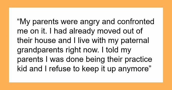 Parents Treat 18YO Like A Practice Kid, Get Mad As He Refuses To Invite Them To His Graduation