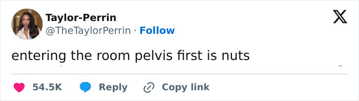 Tweet about pelvis first runway walk going viral Tweet about pelvis first runway walk going viral
