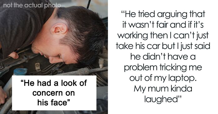 Stepdad Tricks Broke Stepson Out Of His Laptop, Has No Idea It Will Cost Him Much More