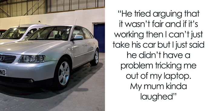 Stepdad Tricks Broke Stepson Out Of His Laptop, Has No Idea It Will Cost Him Much More