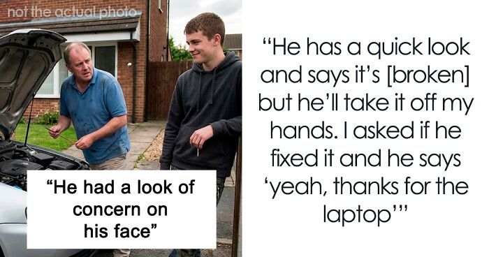 Stepdad Tricks Broke Stepson Out Of His Laptop, Has No Idea It Will Cost Him Much More