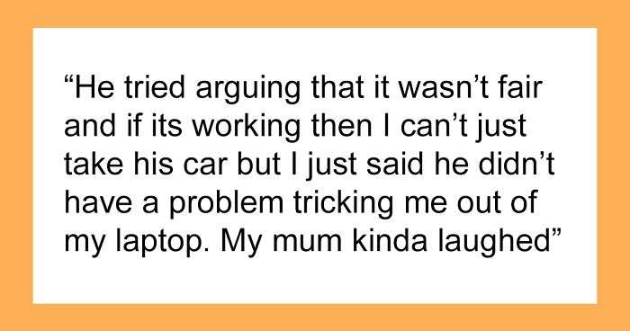 Stepdad Tricks Broke Stepson Out Of His Laptop, Has No Idea It Will Cost Him Much More